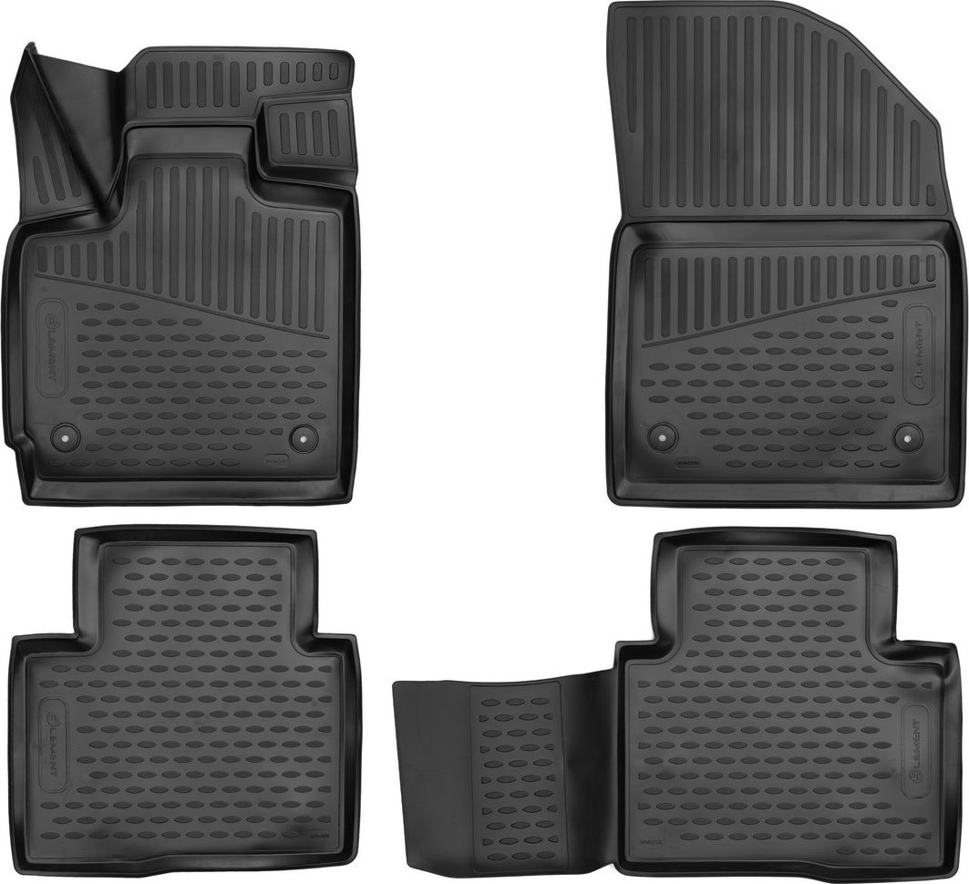 Коврик Element 3D для салона Exeed TXL 2021-2026. Артикул ELEMENT3DAN0218210k