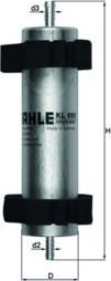 Топливный фильтр Mahle-Knecht. Артикул KL 660
