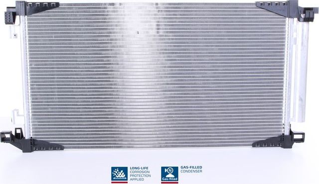 Радиатор кондиционера (конденсатор) Nissens (алюминий) для Toyota C-HR I 2016-2026. Артикул 941228