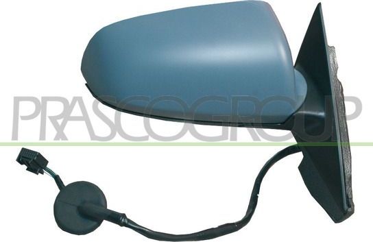 Зеркало боковое (в сборе) Prasco правое для Audi S3 II (8P) 2006-2007. Артикул AD3207313