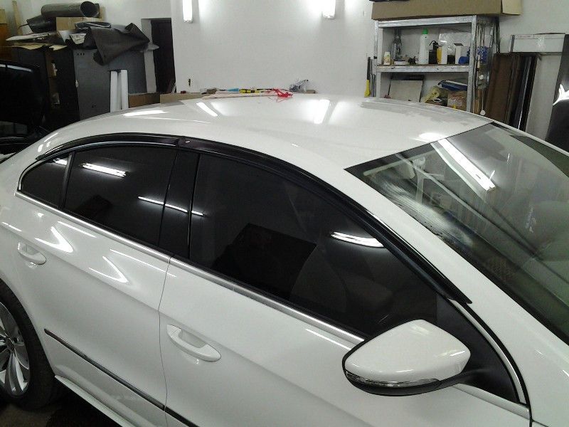 Дефлекторы Cobra Tuning для окон Volkswagen Passat CC I седан 2008-2011. Артикул V23108