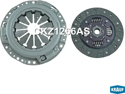 Сцепление комплект без подшипника (Krauf). Артикул CKZ1266AS