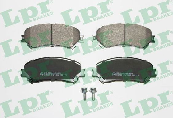 Тормозные колодки LPR. Артикул 05P1996