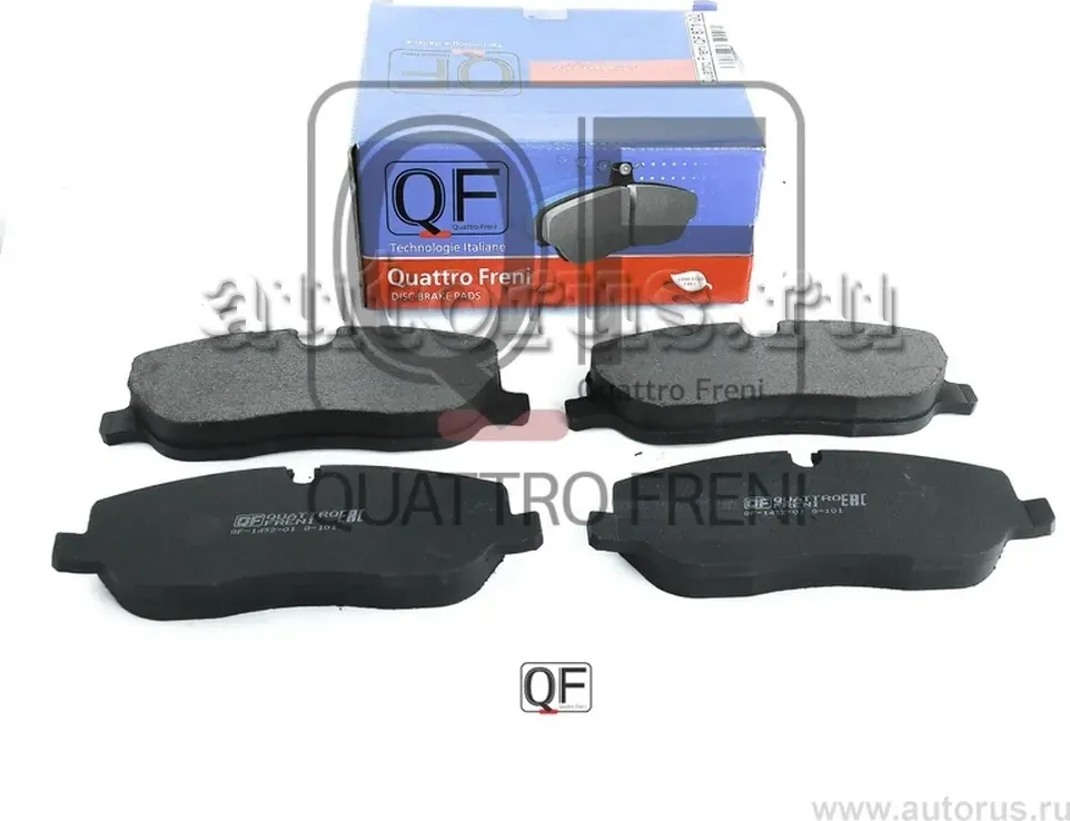 Колодки тормозные дисковые передние (Quattro Freni). Артикул qf87100