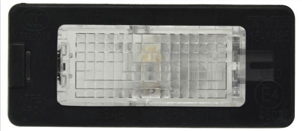 Фонарь освещения номерного знака TYC правый/левый для SEAT Ibiza IV 2010-2016. Артикул 15-0385-00-9