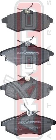 Тормозные колодки Akyoto Packing AKYOTO. Артикул AKD-0207