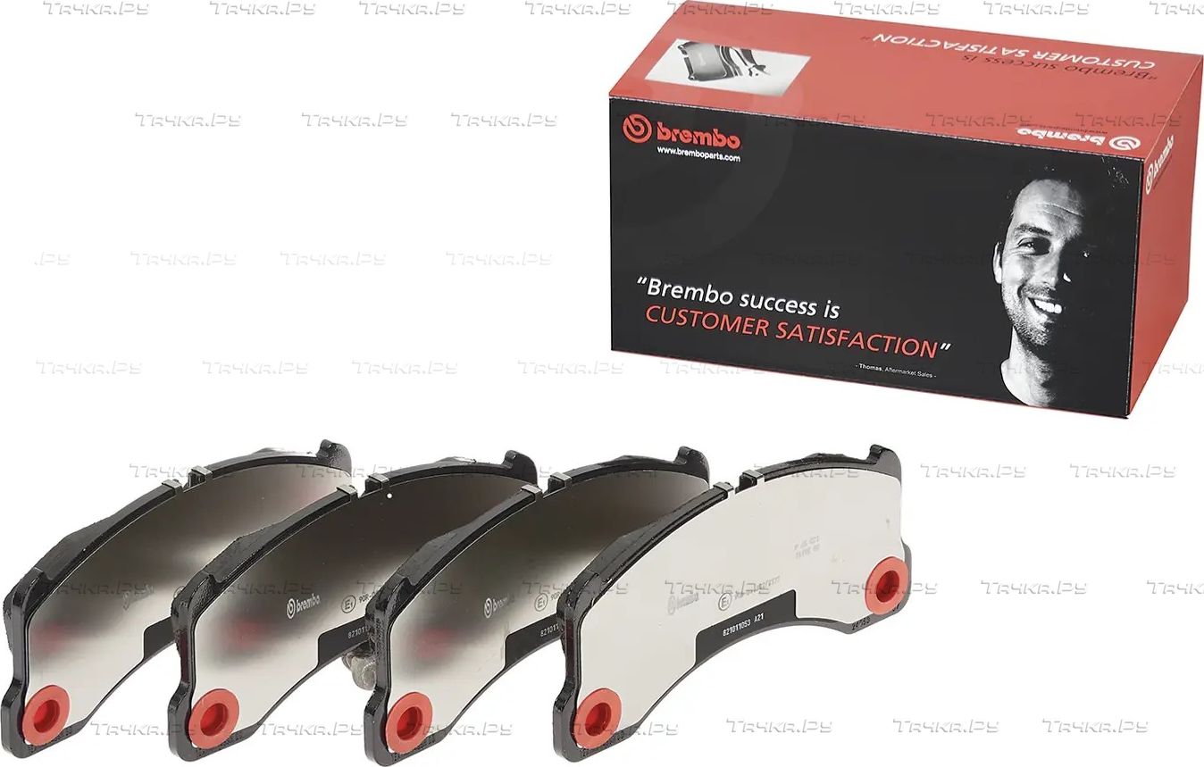 Тормозные колодки Brembo PRIME LINE передние для Porsche Cayenne III 2019-2026. Артикул P 65 021
