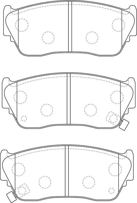 Тормозные колодки NiBK. Артикул PN2226