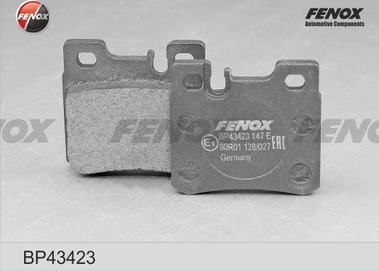 Тормозные колодки Fenox. Артикул BP43423
