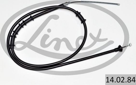 Трос ручника (тросик ручного тормоза) Linex. Артикул 14.02.84