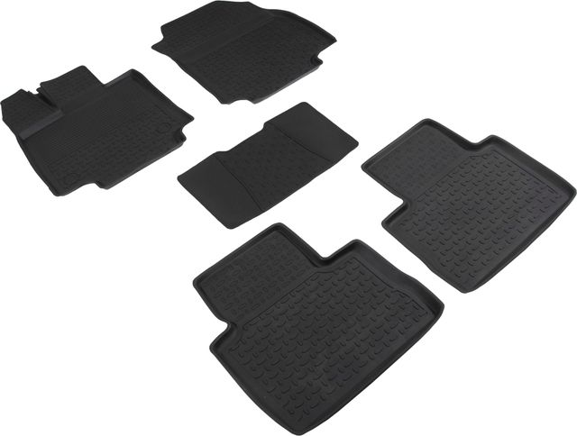 Комплект ковриков Seintex с высоким бортиком для салона Toyota RAV 4 V АКПП 2019-2026. Артикул 92946