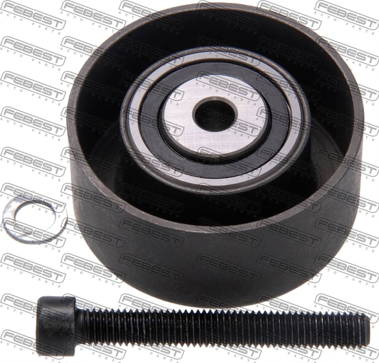 Направляющий (ведущий) ролик ремня ГРМ Febest. Артикул 1887-ASH