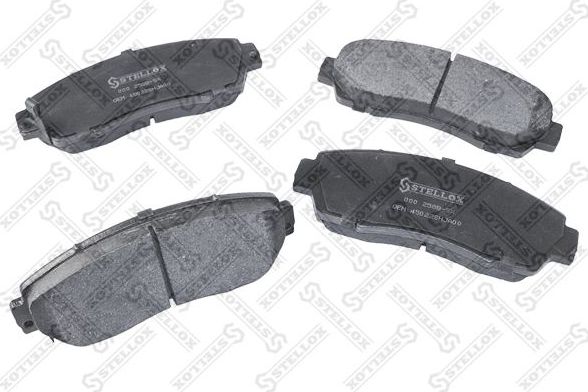 Тормозные колодки Stellox. Артикул 000 258B-SX