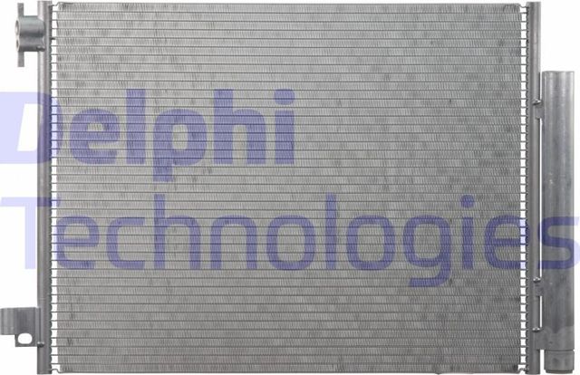 Радиатор кондиционера (конденсатор) Delphi для Renault Logan II 2008-2026. Артикул CF20292