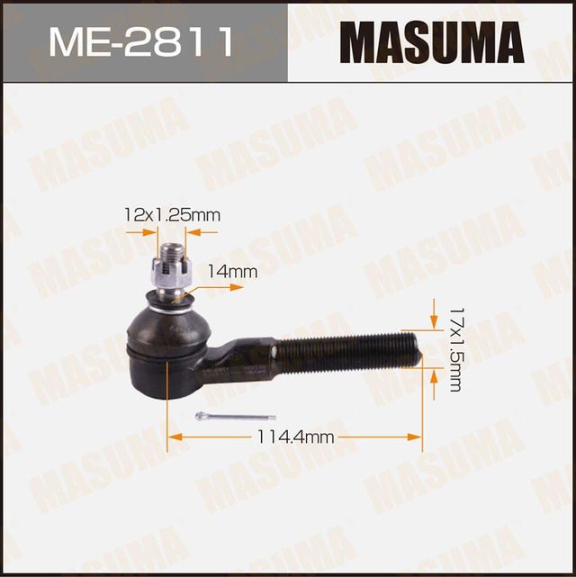 Наконечник рулевой тяги Masuma. Артикул ME-2811