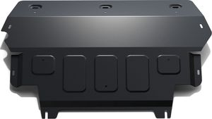 Защита АвтоБРОНЯ для картера и КПП Volkswagen Tiguan I 2008-2017. Артикул 111.05831.1