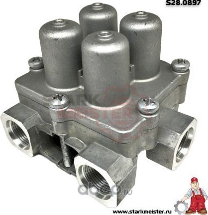 Клапан защитный 4-х контурный Wabco:934 714 400 0 (Starkmeister) Starkmeister. Артикул S280897