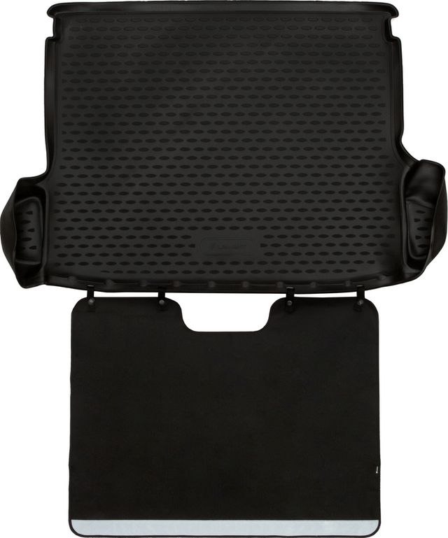 Коврик Element Econom для багажника с функцией защиты бампера Hyundai Creta I 2016-2021. Артикул ELEMENT.SET.001