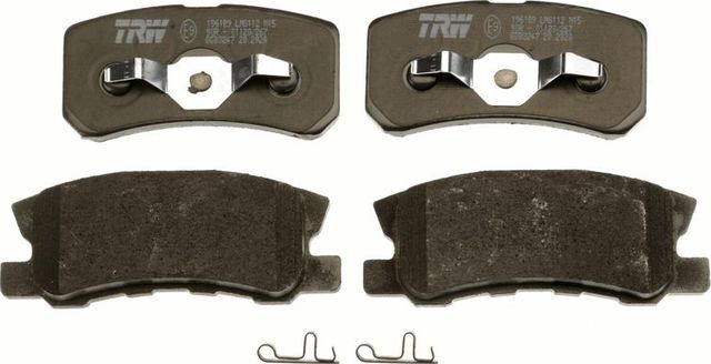 Тормозные колодки TRW COTEC задние для Peugeot 4007 2007-2013. Артикул GDB3247