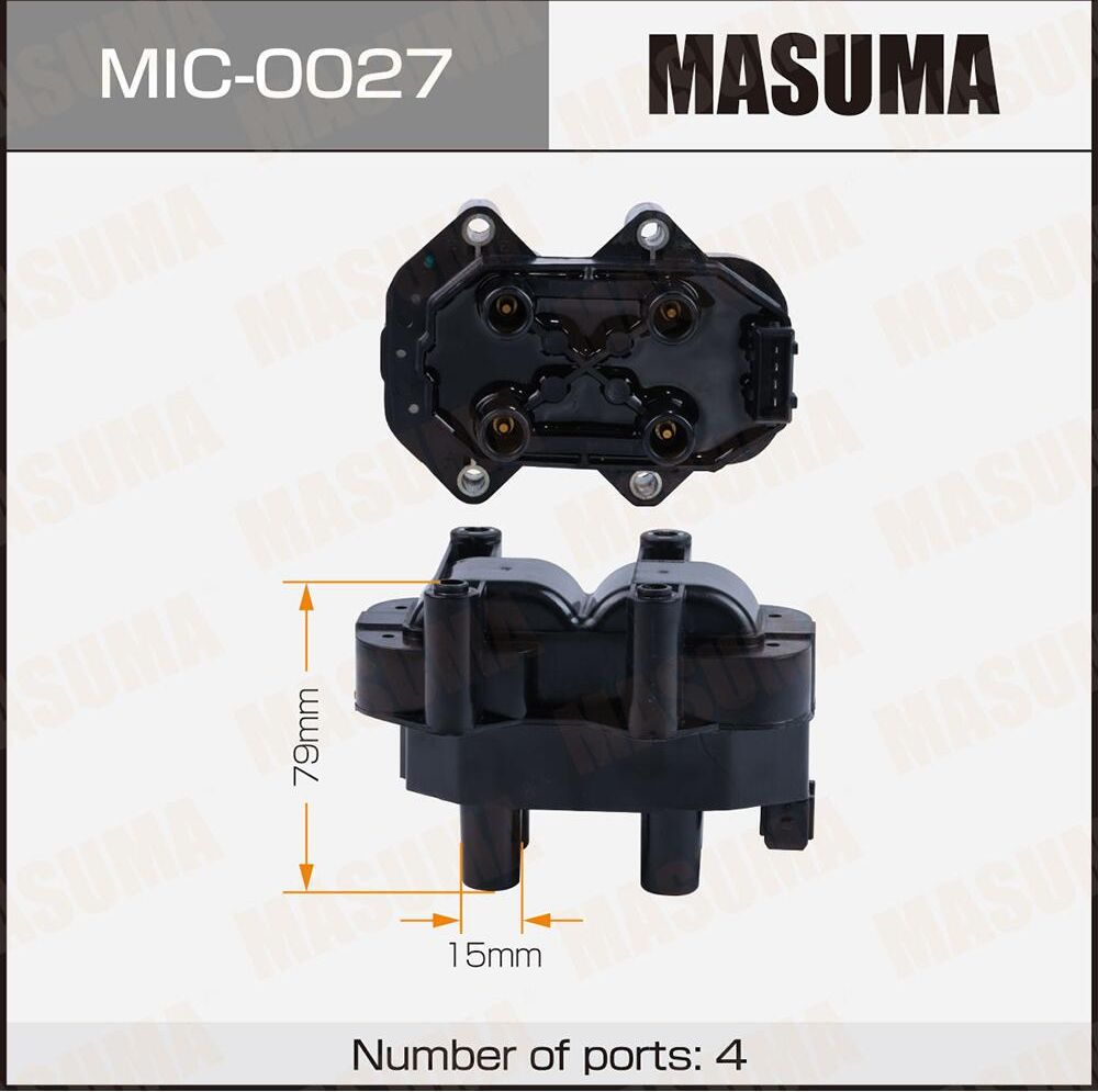 Катушка зажигания MASUMA Masuma. Артикул MIC0027