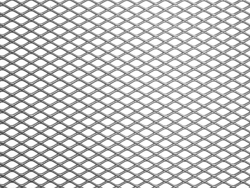 Сетка универсальная Arbori на бампер, размер ячейки 10 мм 375х1000 Хром. Артикул SS-103712