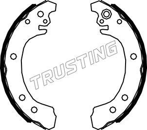Тормозные колодки Trusting. Артикул 115.328