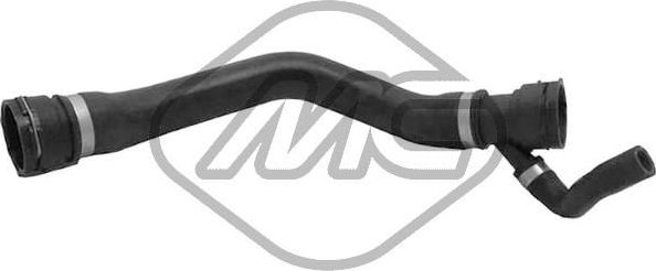 Патрубок радиатора (системы охлаждения) Metalcaucho нижний для BMW 3 IV (E46) 1998-2005. Артикул 98548