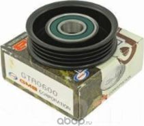 Направляющий (ведущий) ролик приводного поликлинового ремня GMB. Артикул GTA0600