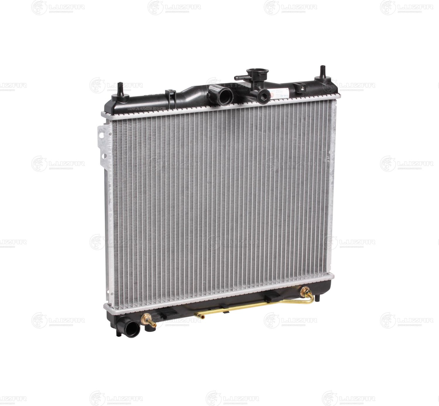 Радиатор охлаждения двигателя Luzar (алюминий). Артикул LRc HUGz02235