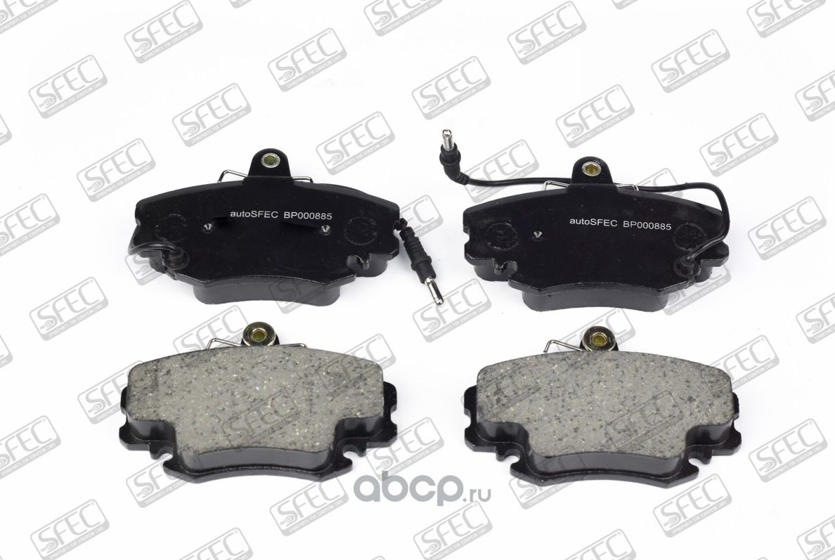 Колодки тормозные (Autosfec). Артикул BP000885