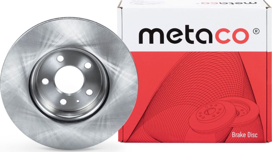 Диск тормозной AUDI A4/A5 07- перед. вент. (Metaco). Артикул 3050149