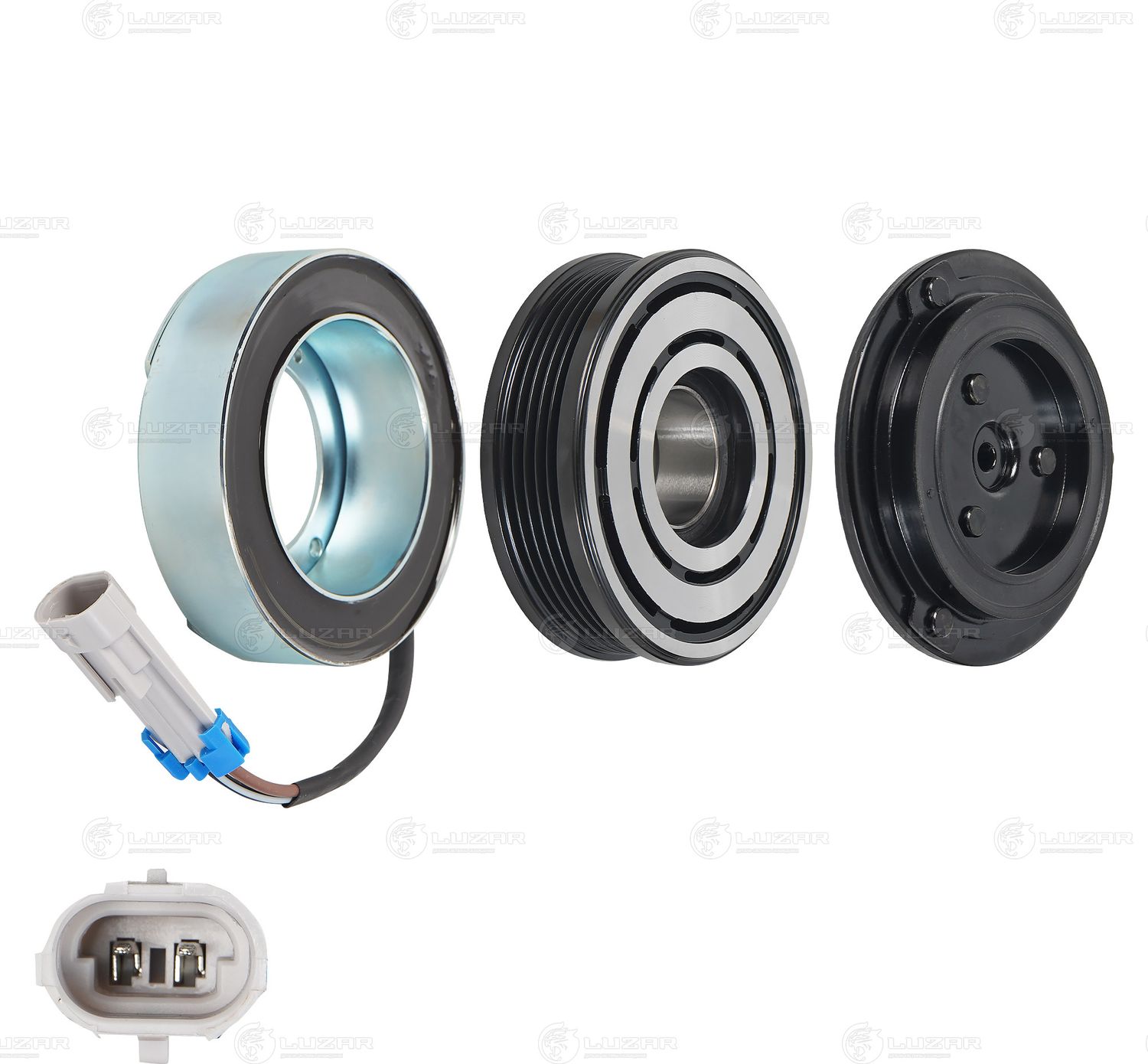 Муфта компрессора кондиционера Luzar. Артикул LMAC 2101