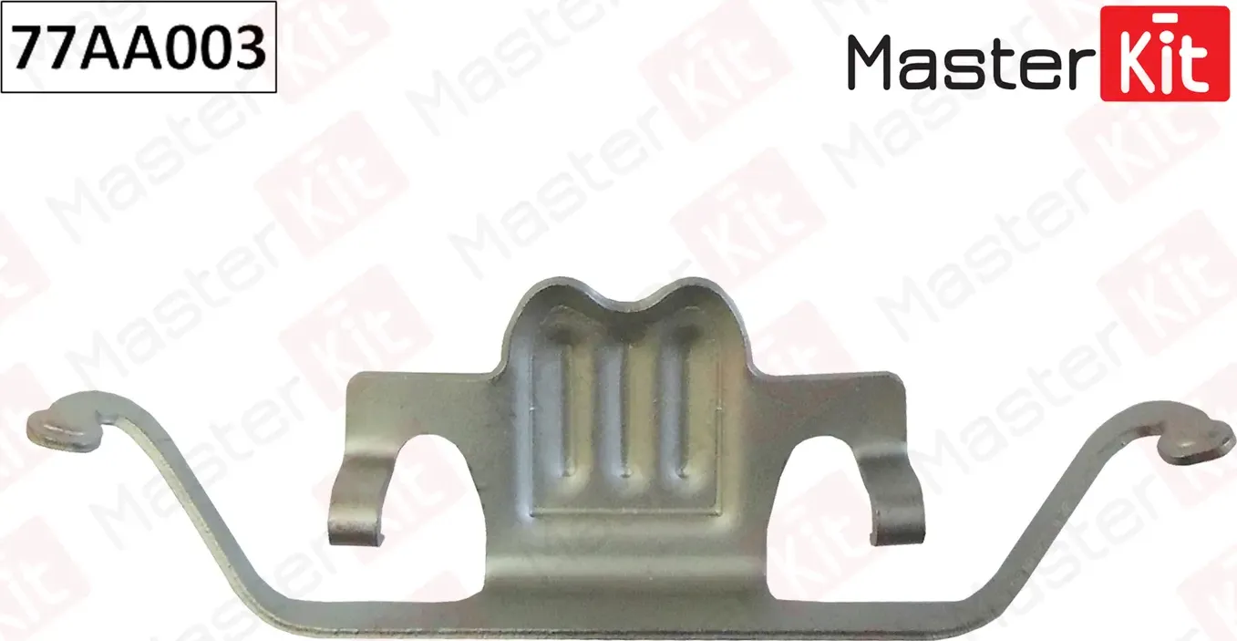 Комплект монтажный тормозных колодок (Master KIT). Артикул 77AA003