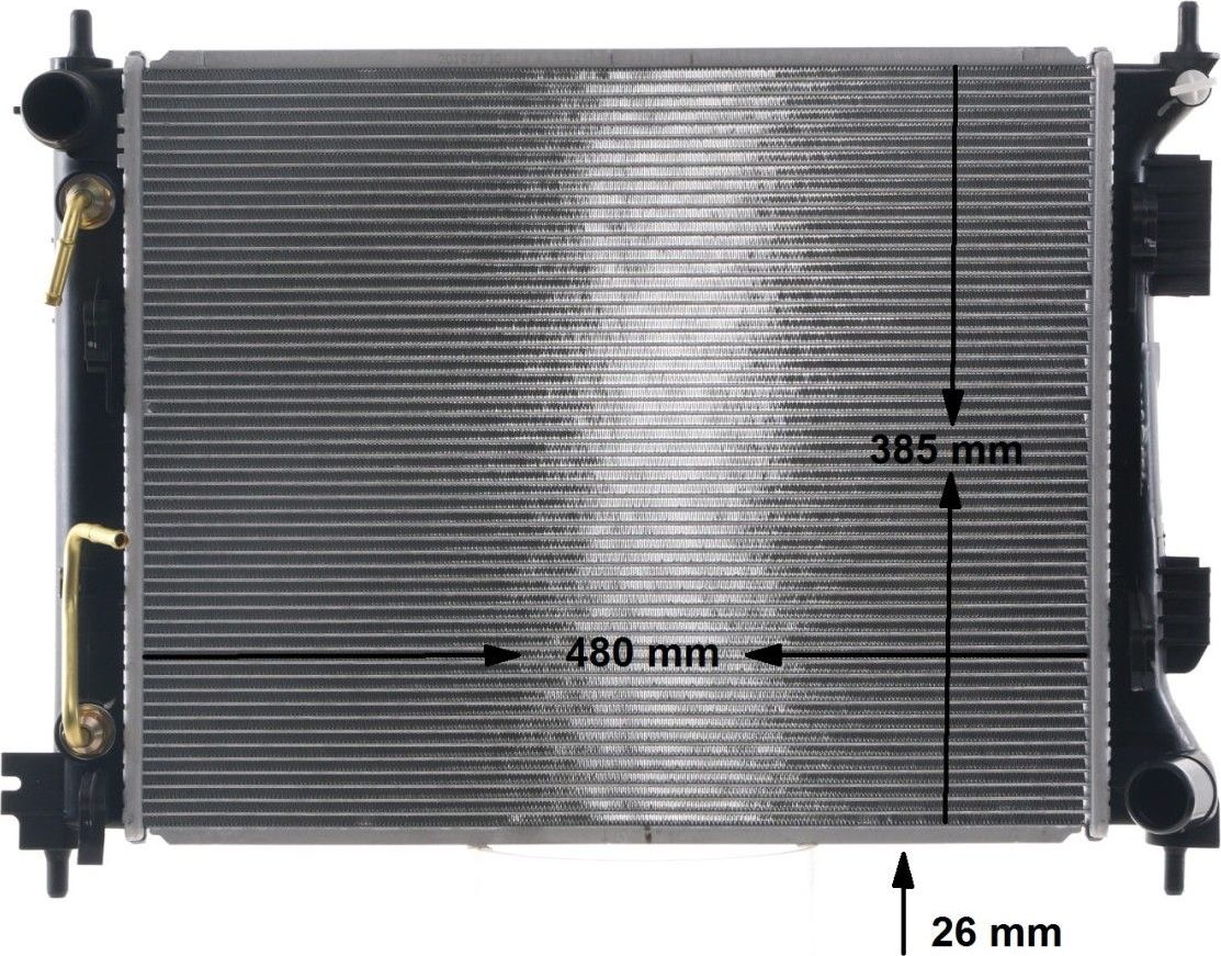 Радиатор охлаждения двигателя Mahle Behr. Артикул CR 2269 000S