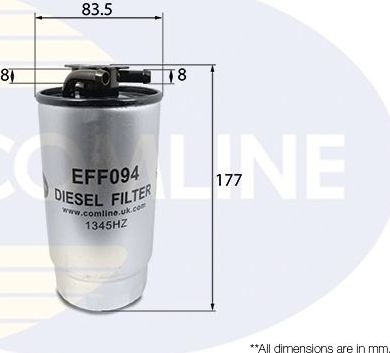 Топливный фильтр Comline. Артикул EFF094