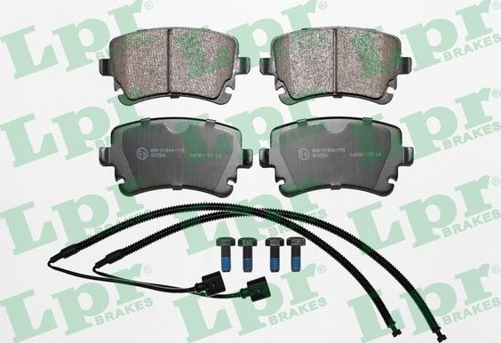 Тормозные колодки LPR. Артикул 05P1398A