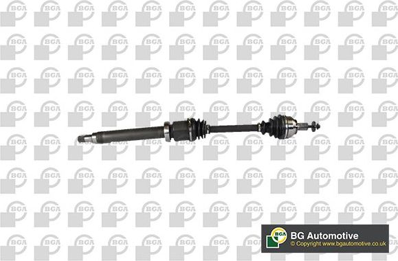 Полуось (привод в сборе, приводной вал) BGA. Артикул DS2321R