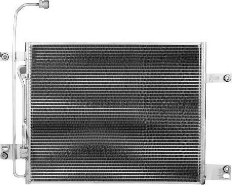 Радиатор кондиционера (конденсатор) Zentparts. Артикул Z19107
