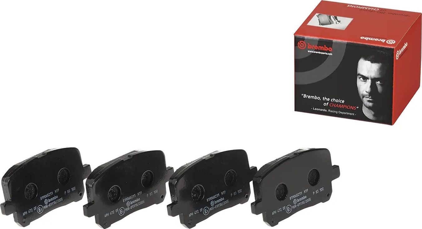 Тормозные колодки Brembo PRIME LINE. Артикул P 83 100