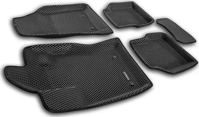 Коврики Euromat 3D EVA для салона Jeep Compass II 2018-2026. Артикул EM3DEVA-002762