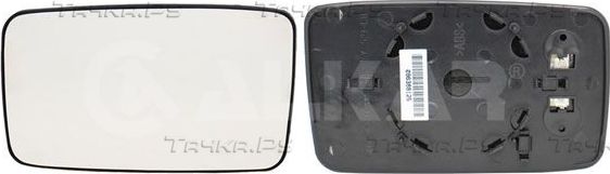 Зеркальное стекло бокового зеркала Alkar левое для SEAT Ibiza II 1993-1999. Артикул 6431125