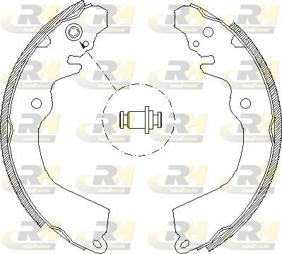Тормозные колодки RoadHouse. Артикул 4646.00