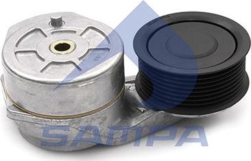 Натяжной ролик (натяжитель) приводного клинового зубчатого ремня Sampa. Артикул 042.261