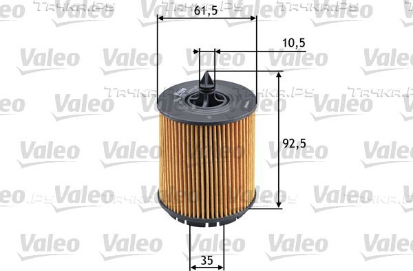 Масляный фильтр Valeo для Chevrolet Captiva I 2011-2015. Артикул 586563