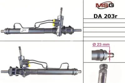 Рулевая рейка c ГУР восстановленная Daewoo Matiz 2003-, Daewoo Matiz 1998-2003 D (MSG). Артикул DA203R