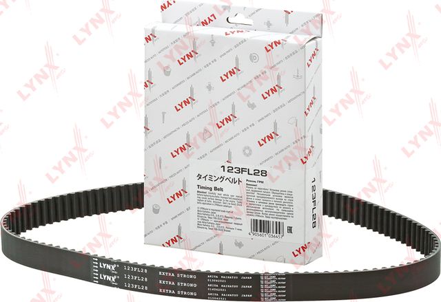 Ремень ГРМ LYNXauto для Hyundai Santa Fe I 2001-2006. Артикул 123FL28