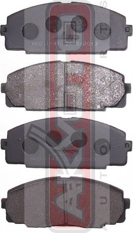 Тормозные колодки Akyoto Packing AKYOTO. Артикул AKD-1141