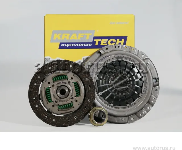 Ком-кт сцепление Daewoo nexia II(1.6) / Lanos 1.5/1.6 DOHC 96 (Krafttech). Артикул W15215A
