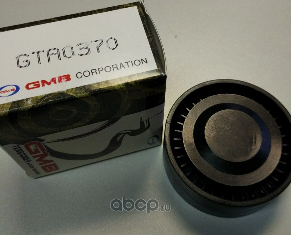 Натяжной ролик (натяжитель) приводного клинового зубчатого ремня GMB. Артикул GTA0370