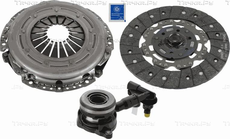 Сцепление (комплект) SACHS XTend Kit plus CSC для Ford Tourneo Connect II 2015-2026. Артикул 3000 990 422